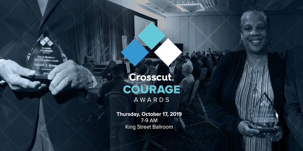 Crosscut Courage Awards; Thursday, October 17, 2019, 7-9 AM; King Street Ballroom