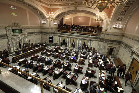the state Senate floor